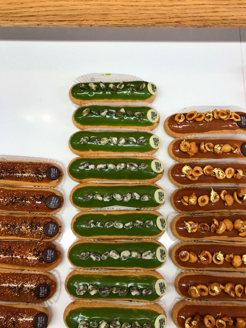 L'eclair de genie en Paris, panaderias