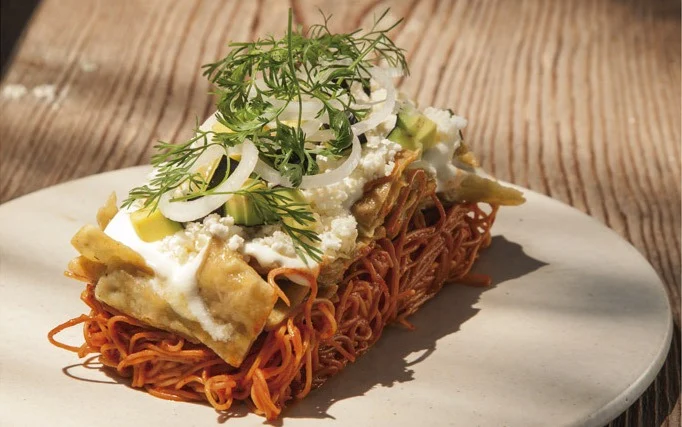 El fideo seco de Fonda Fina tiene un toque especial