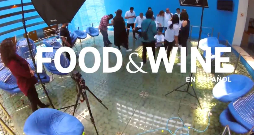 Behind the scenes, foto de portada Food and Wine en español Behind the scenes, foto de portada Food and Wine en español