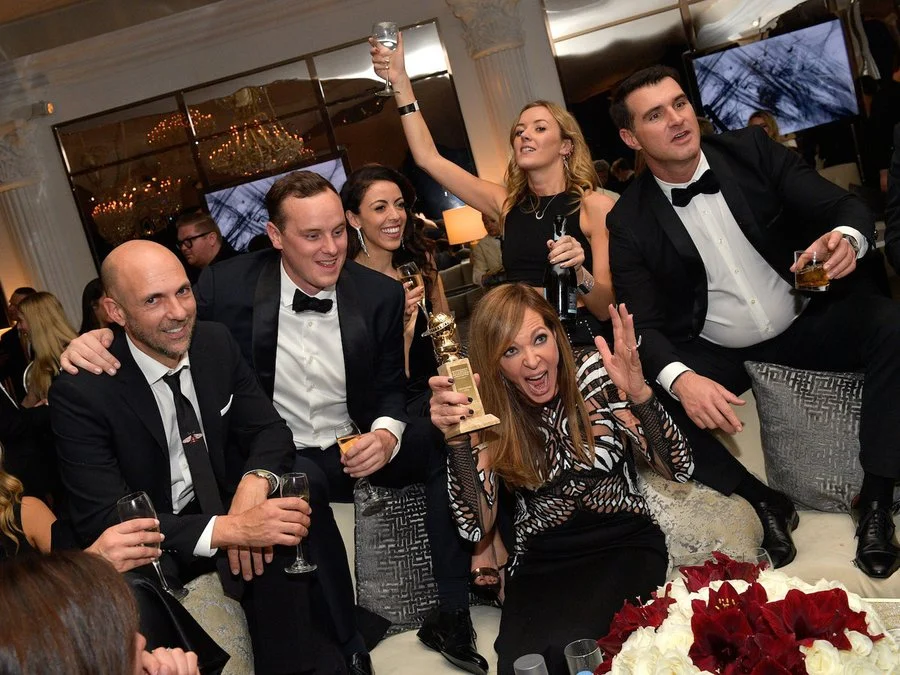 Los mejores momentos de comida en los Golden Globes 2018 Los mejores momentos de comida en los Golden Globes 2018