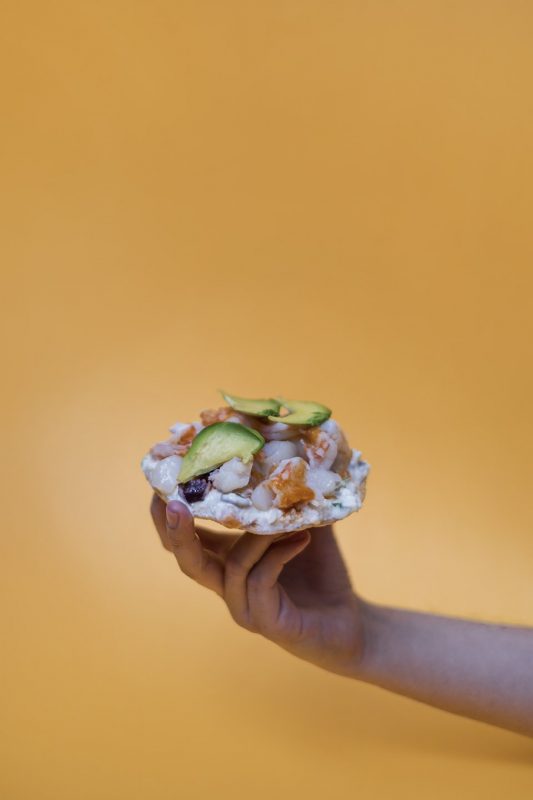 mariscos clasica tostada