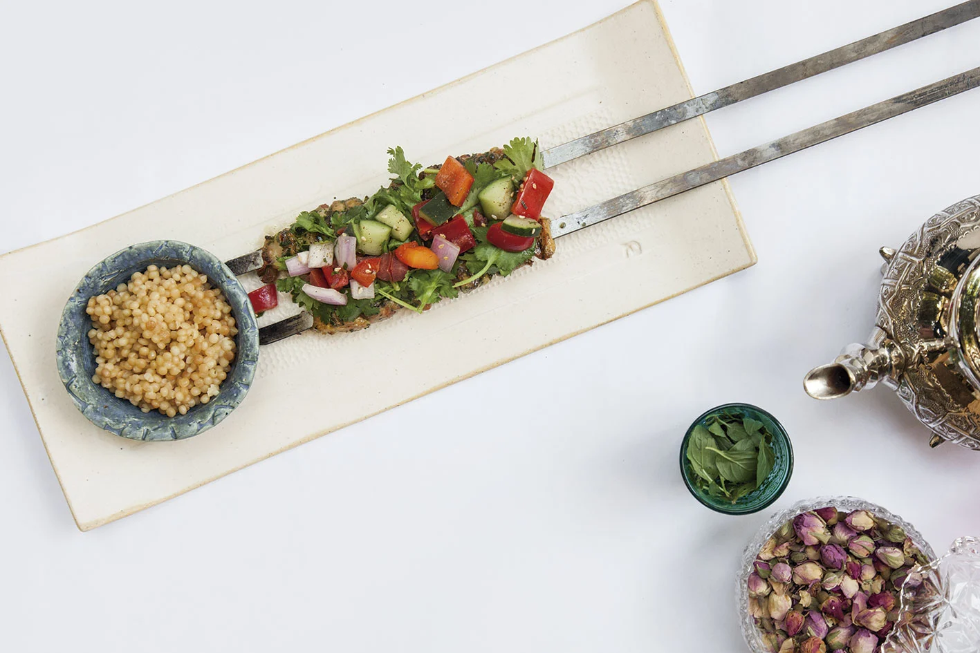 Brochetas de parguit