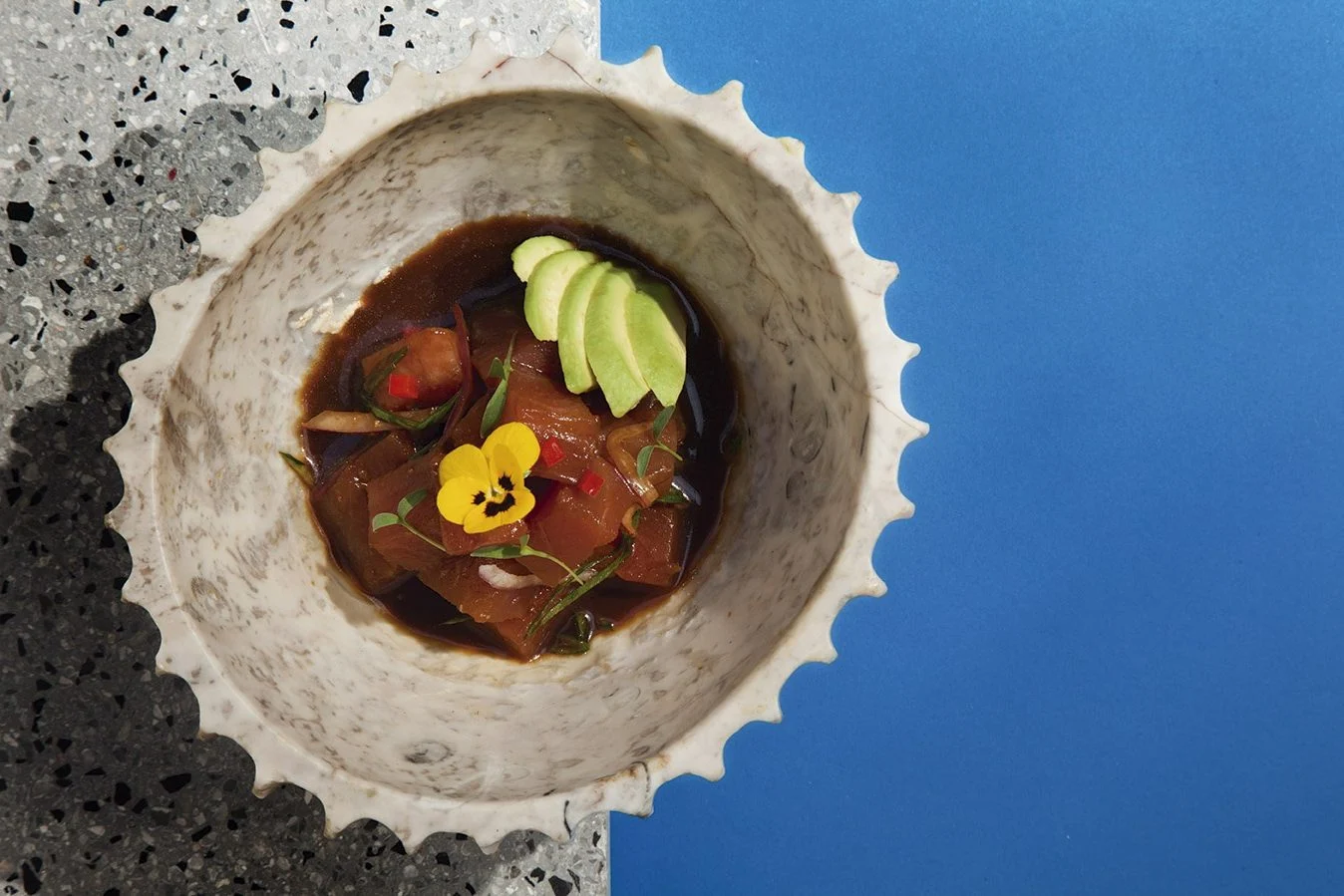 Ceviche de atún