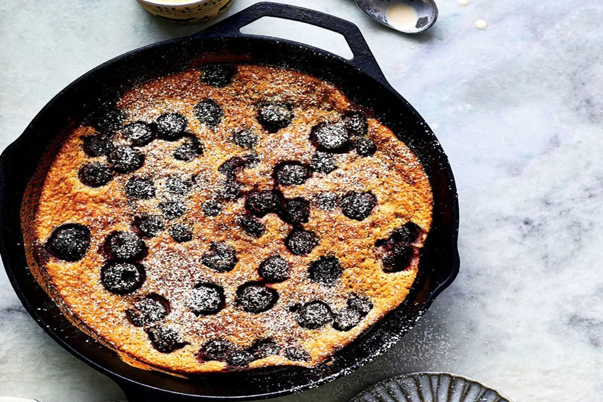 Receta: Clafoutis de vainilla y cereza