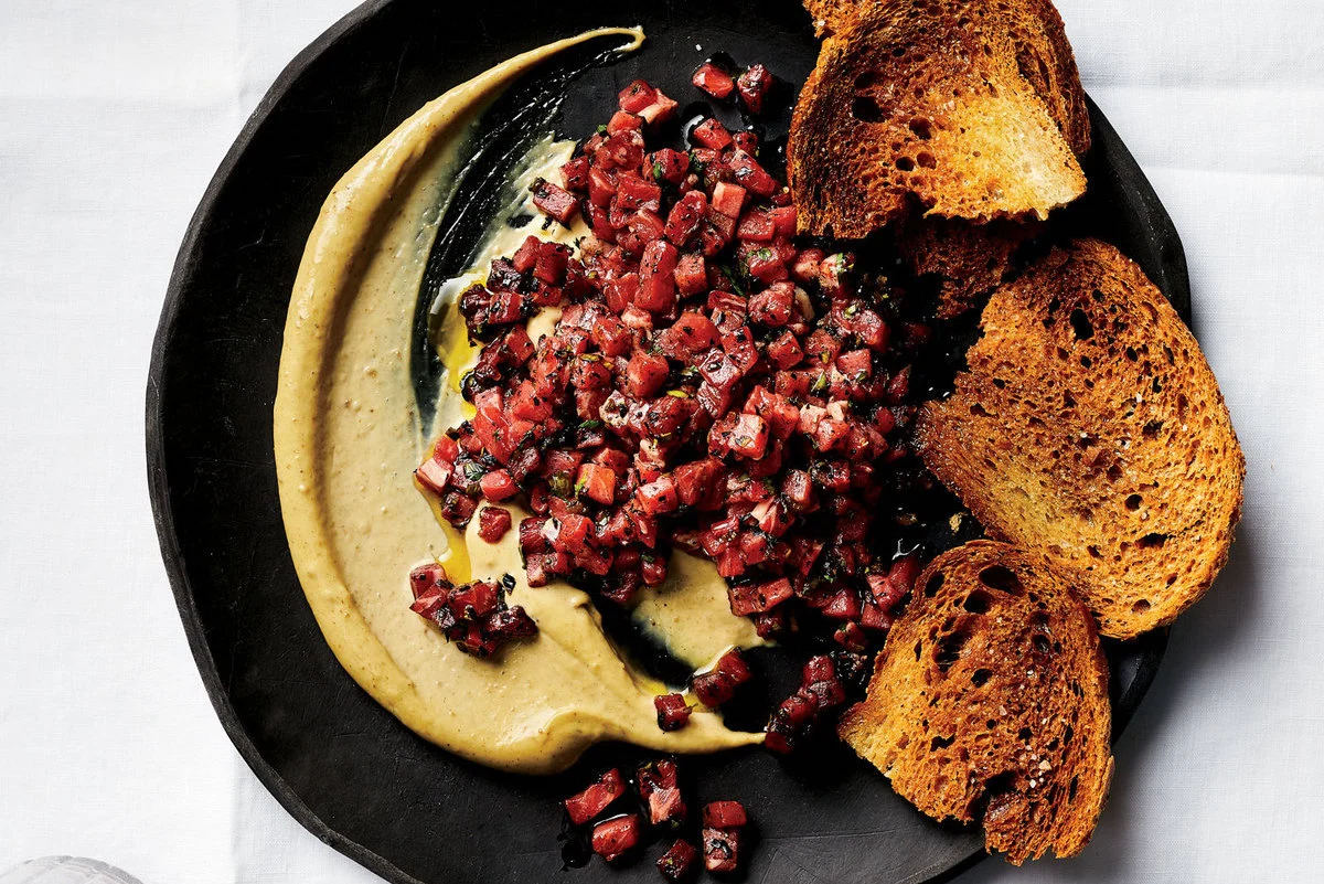 Receta: Tártara de res con alioli de ostiones ahumados