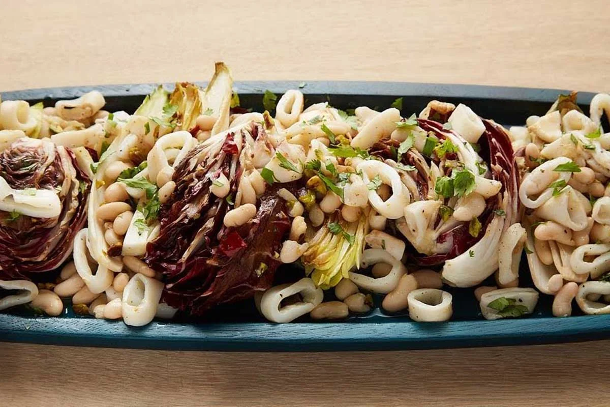Receta: ensalada de calamar