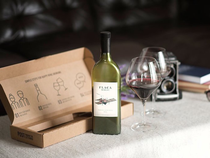 botella de vino, botella plana, botella de vino plana, garçon wines, vino, innovacion, empaque