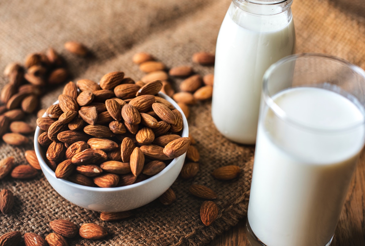 leche de almendras