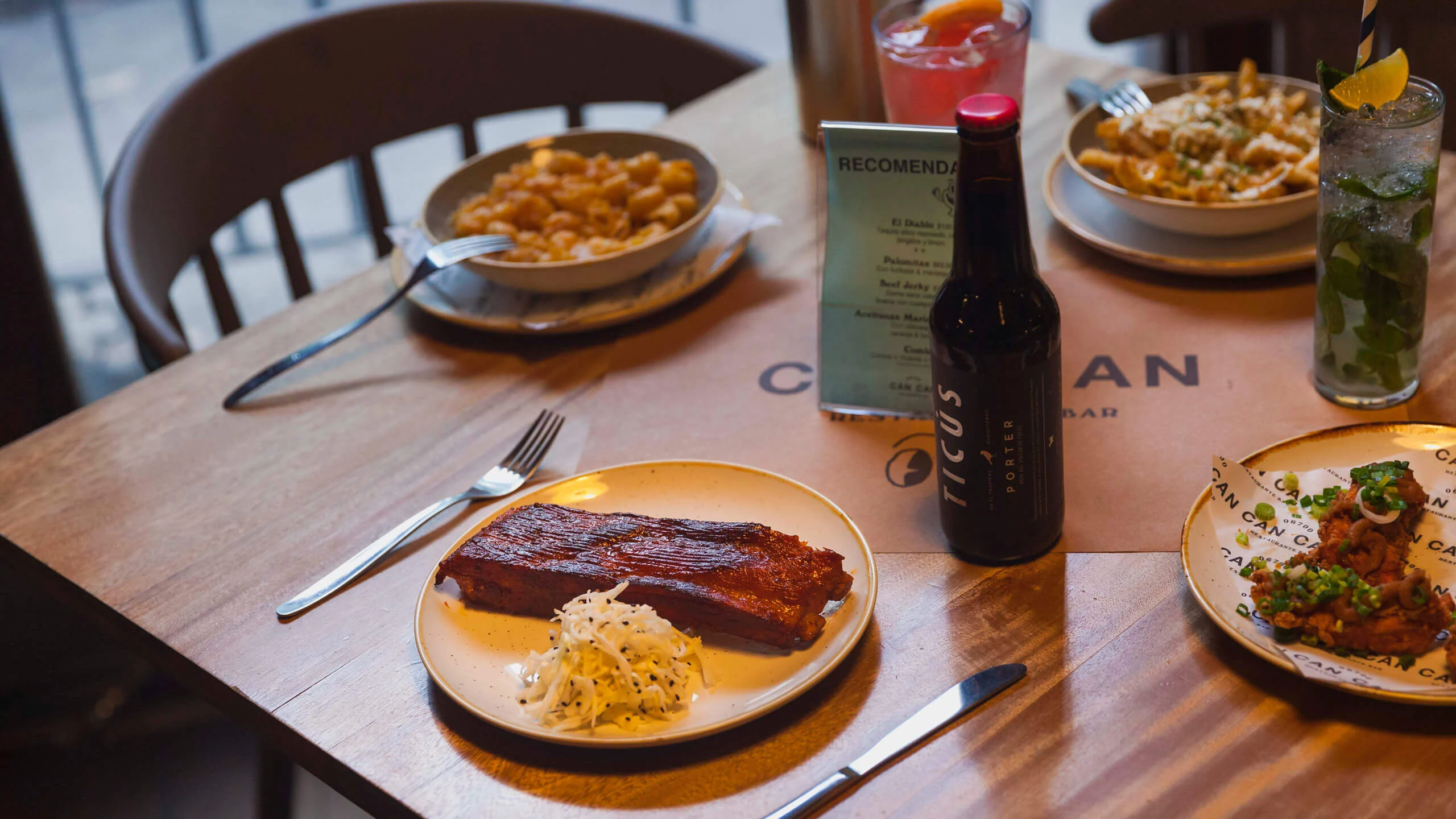 CAN CAN, una oda a la comida de bar
