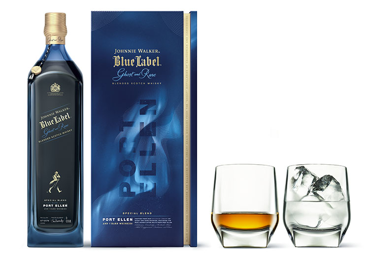 Walker Blue Label Ghost and Rare Port Ellen