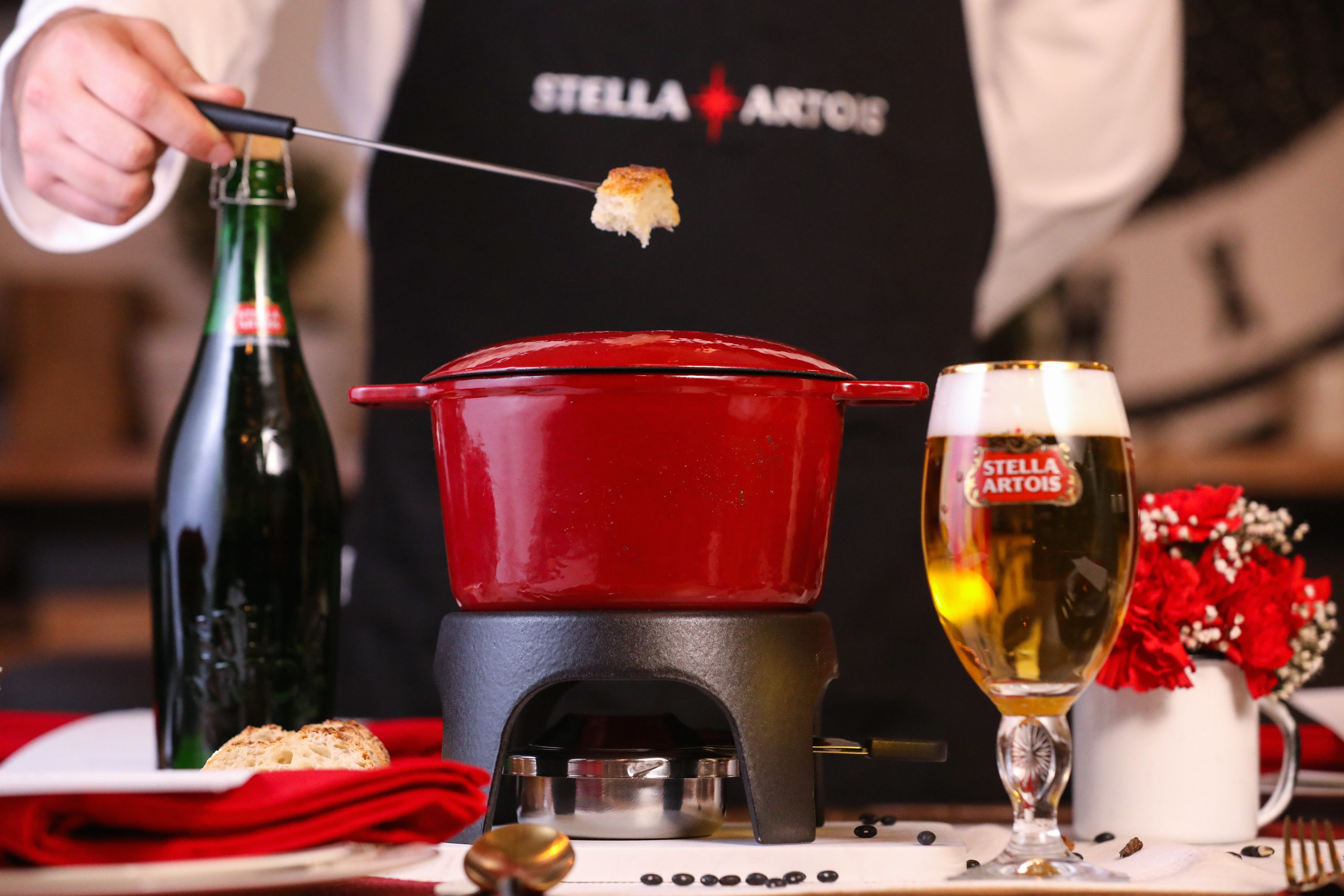 Esta cerveza te lleva la cena a casa
