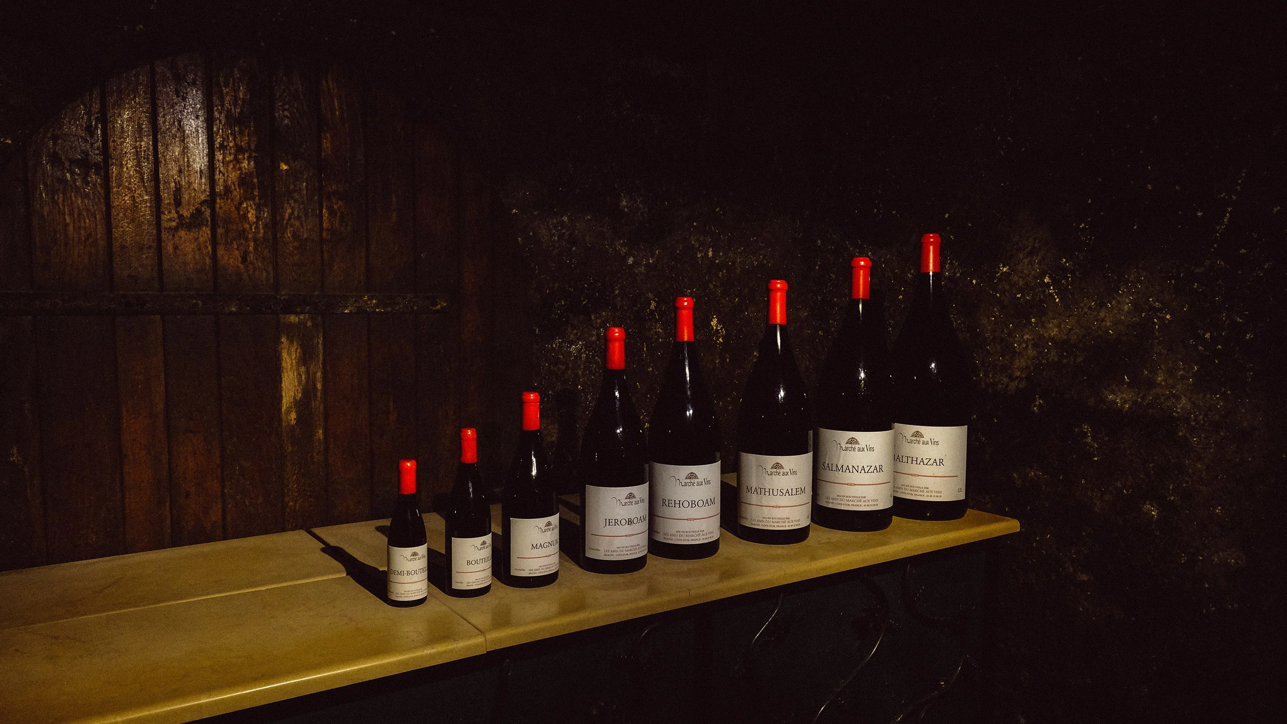 El ABC de los tamaños en las botellas de vino