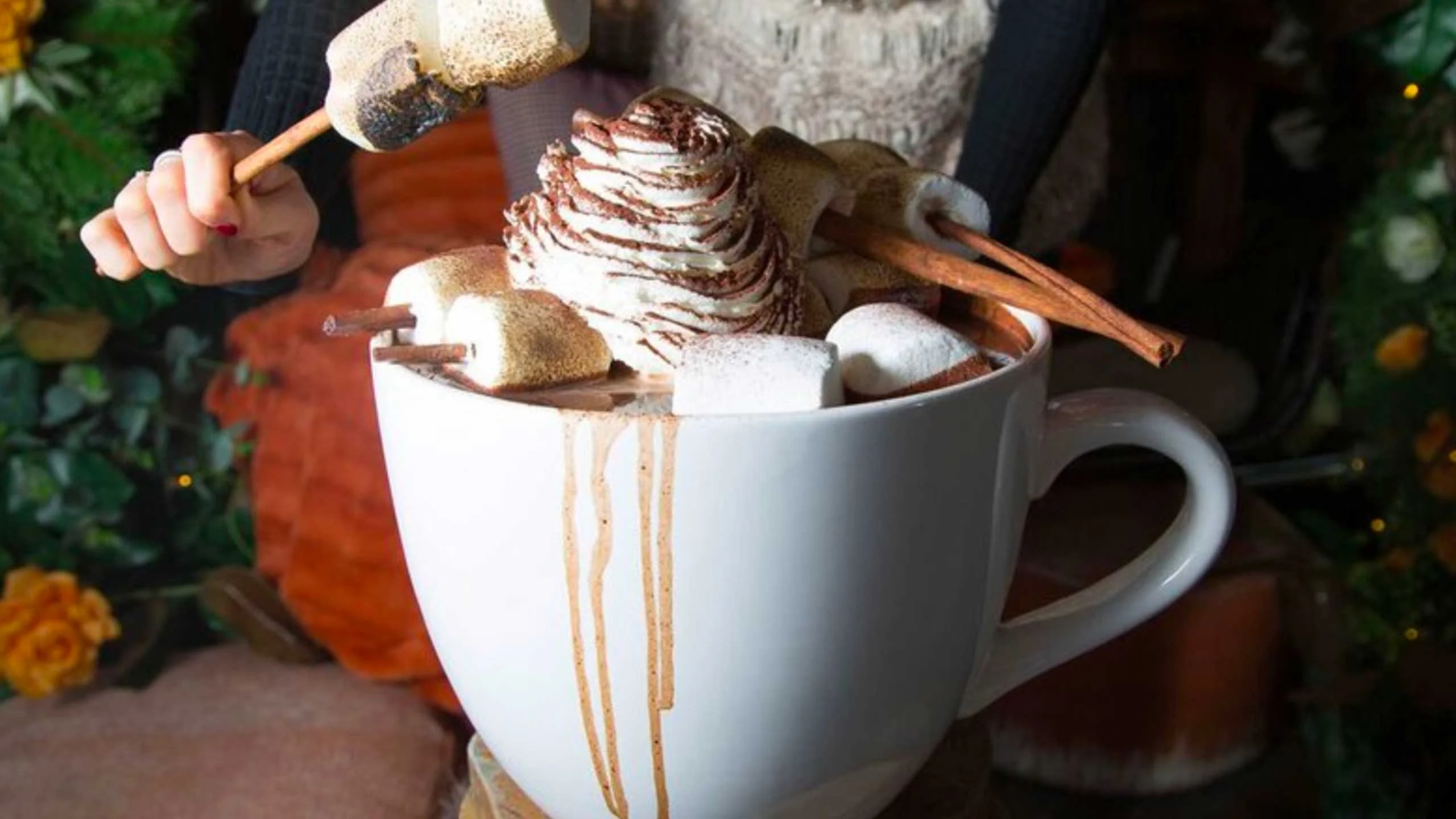 ¿Beberías 9 litros de chocolate caliente? ¿Beberías 9 litros de chocolate caliente?