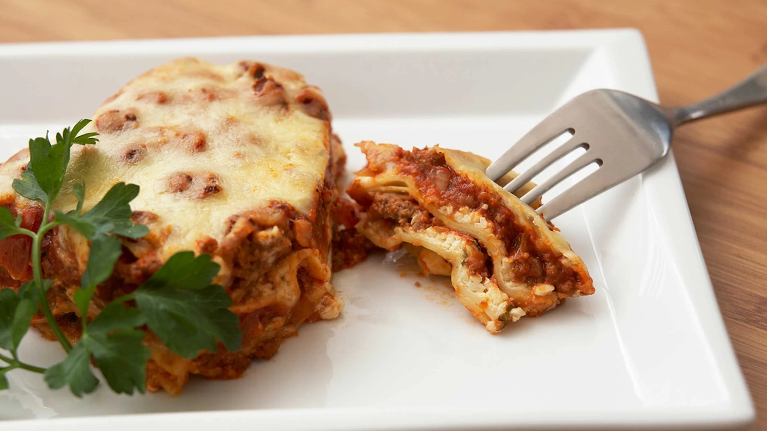 ¿Por qué no hervir la pasta de la lasaña?