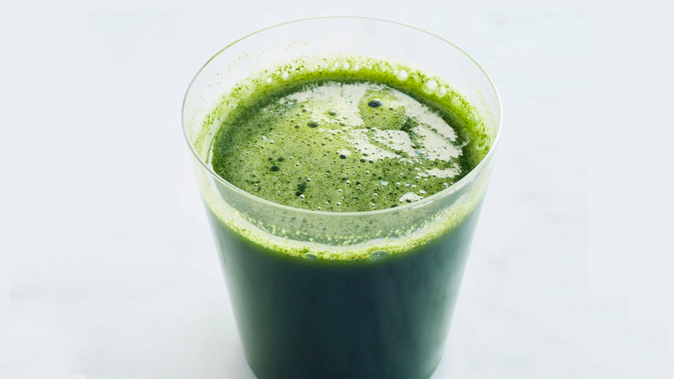 Jugo verde saludable