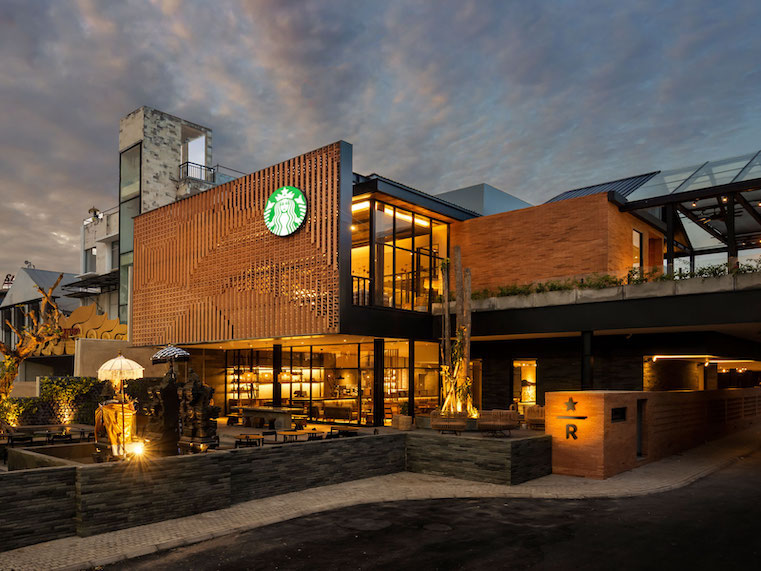 santuario de café indonesia starbucks