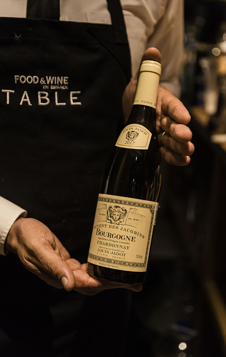 Para maridar el evento, nos acompañó Louis Jadot con su Chardonnay