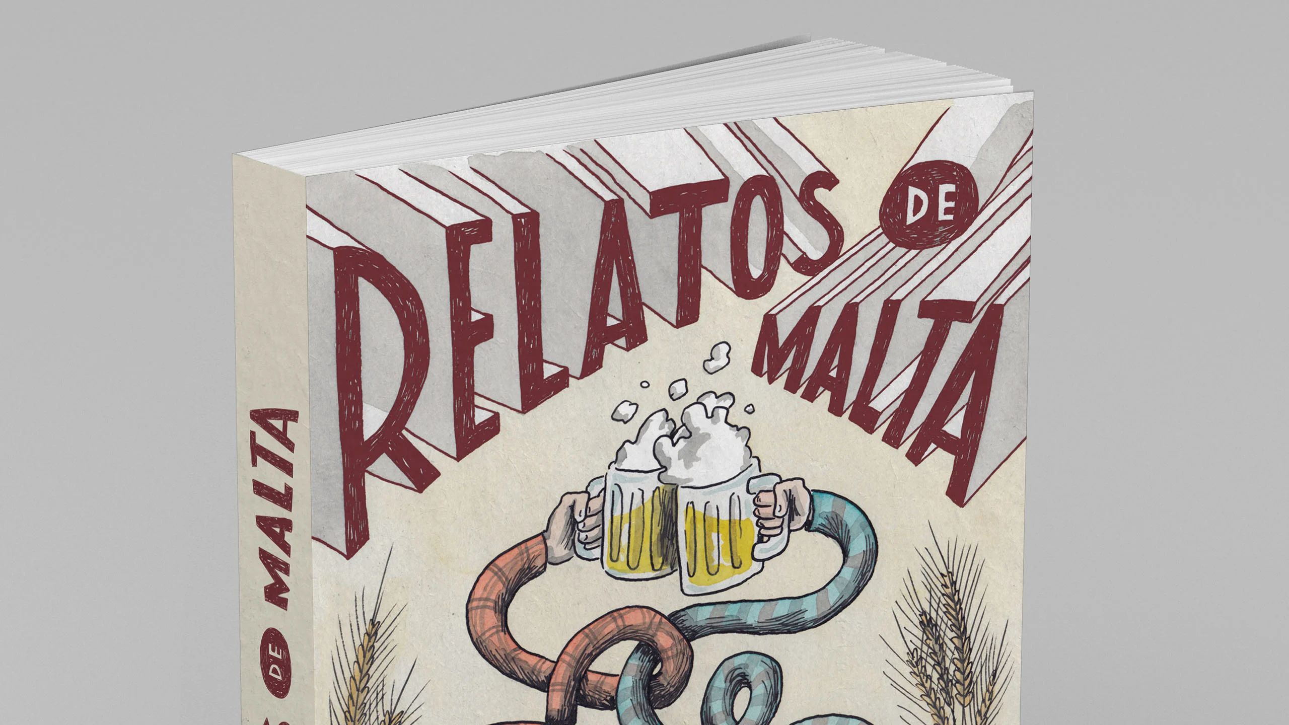 Este es el primer libro en el mundo hecho de malta