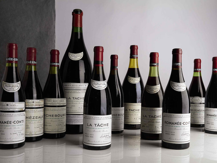 Sothebys subasta de vinos