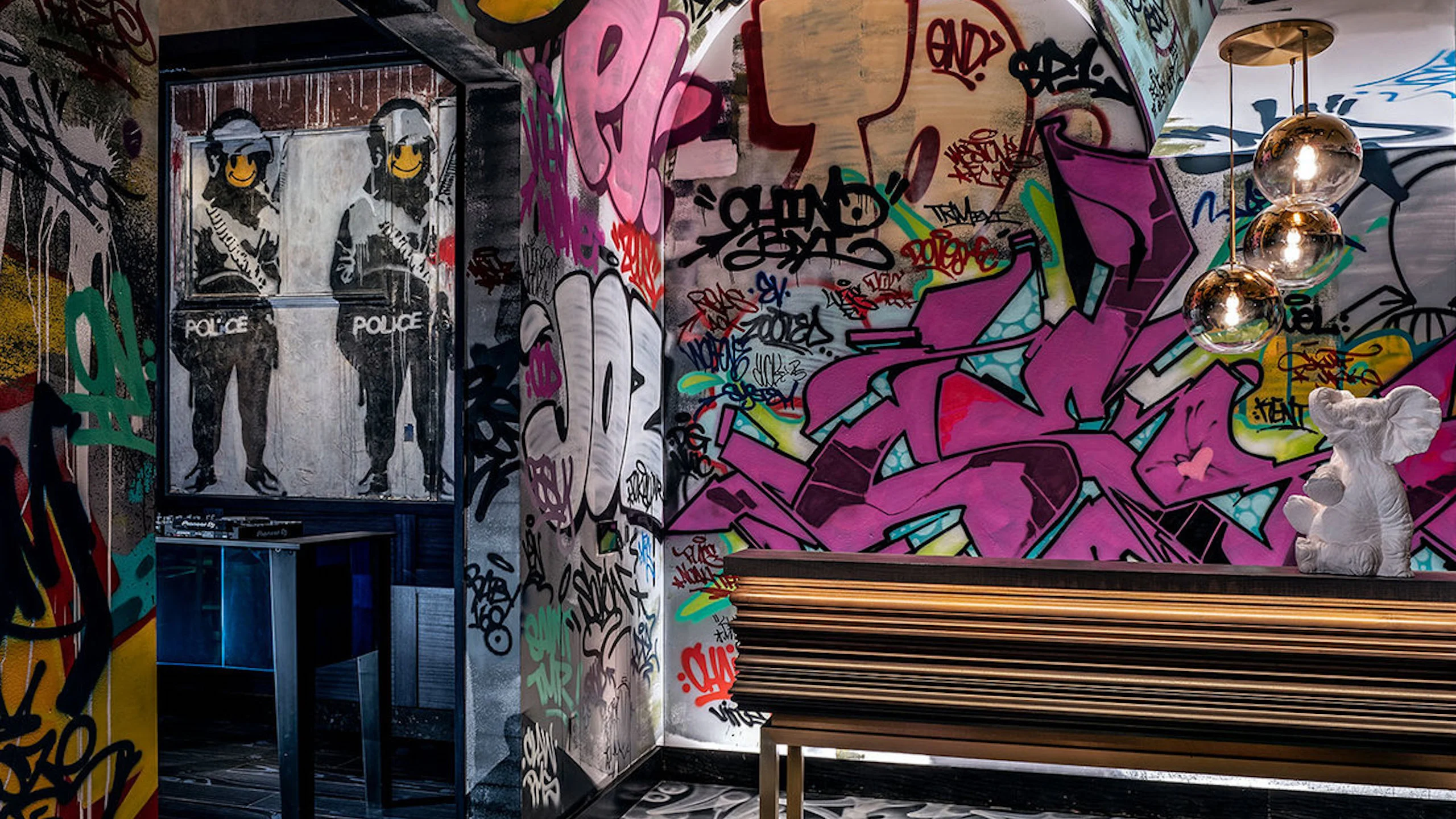 Hay un Banksy secreto en este nuevo restaurante de Las Vegas