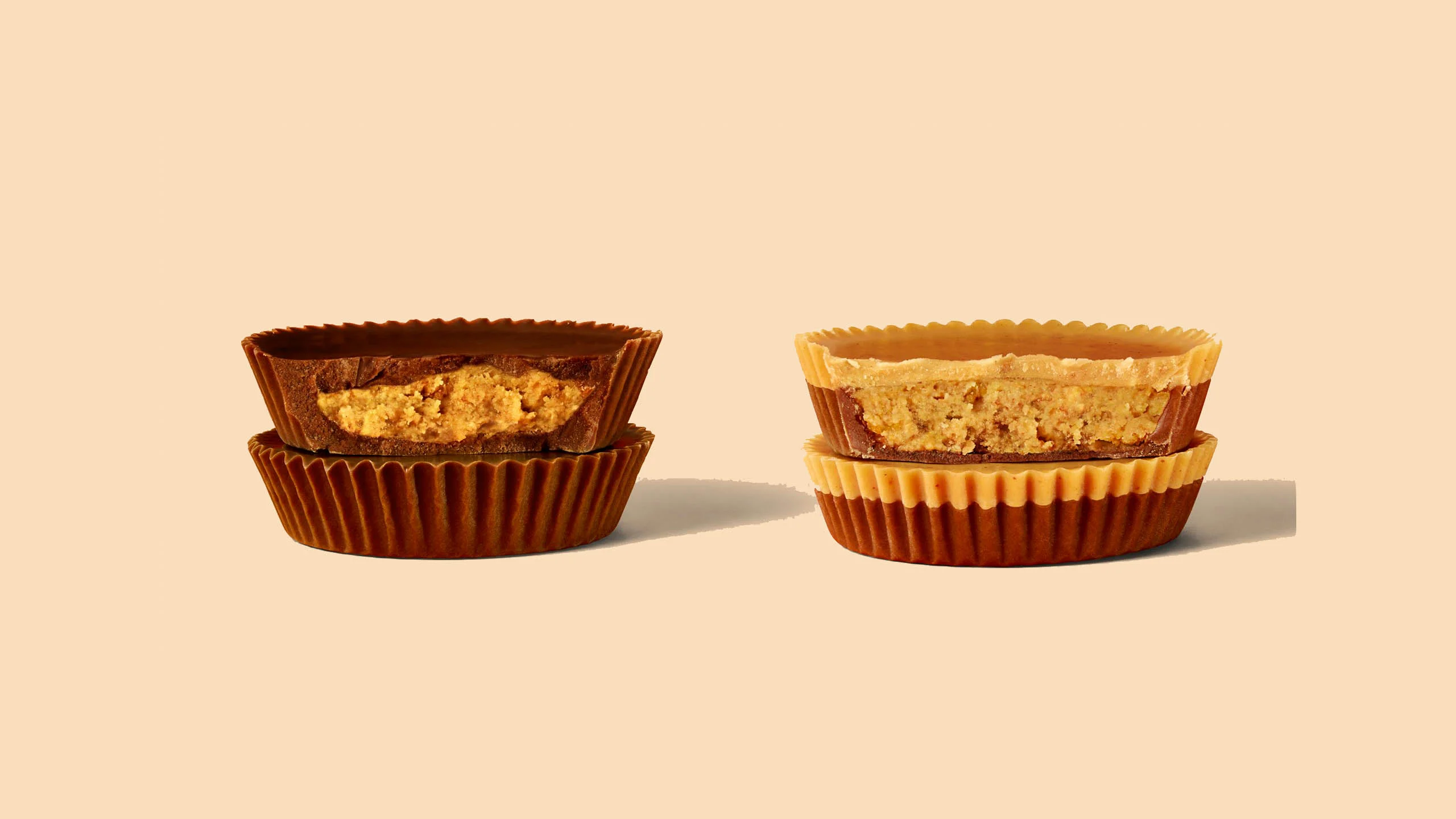 Prueba las Reese’s con ingredientes invertidos