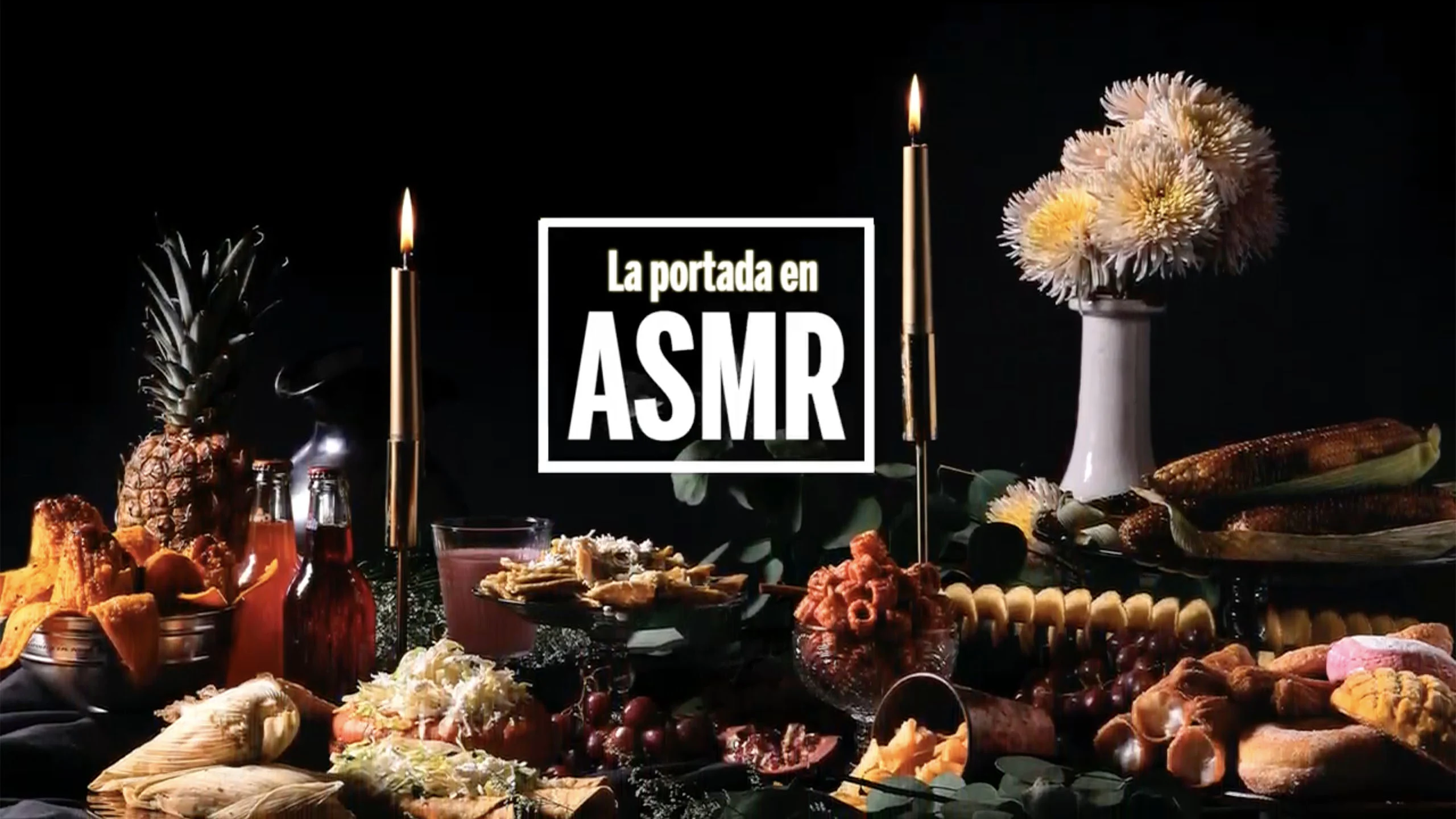 Recreamos la portada de abril en ASMR