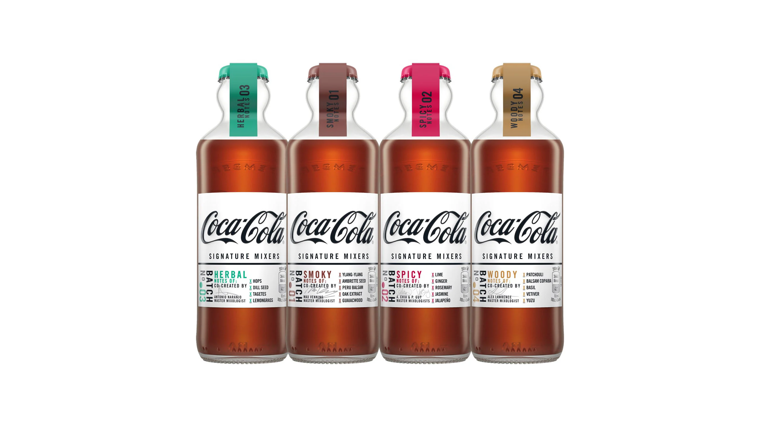 Coca-Cola lanzó una línea especial para mezclar con alcohol
