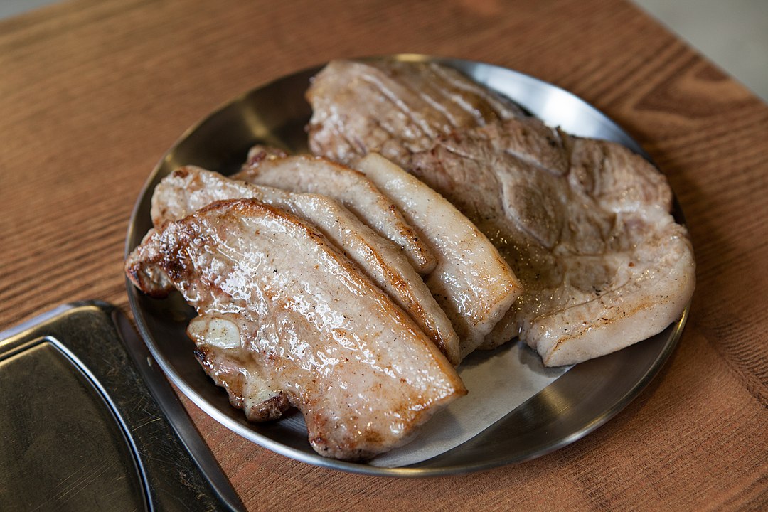 samgyeopsal comida coreana