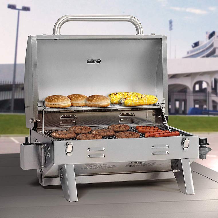 parrilla de gas