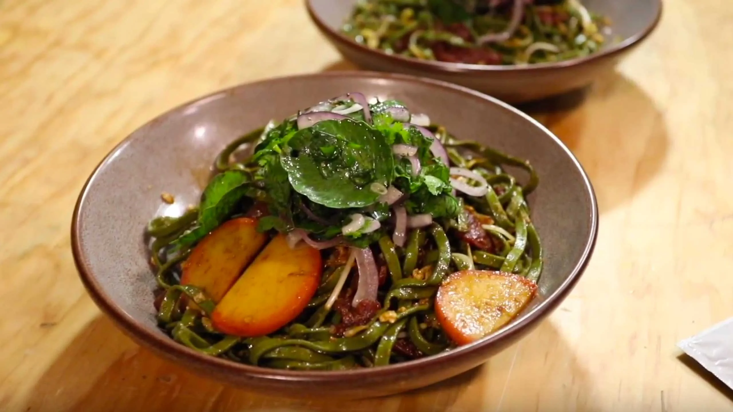 Noodles de Espirulina