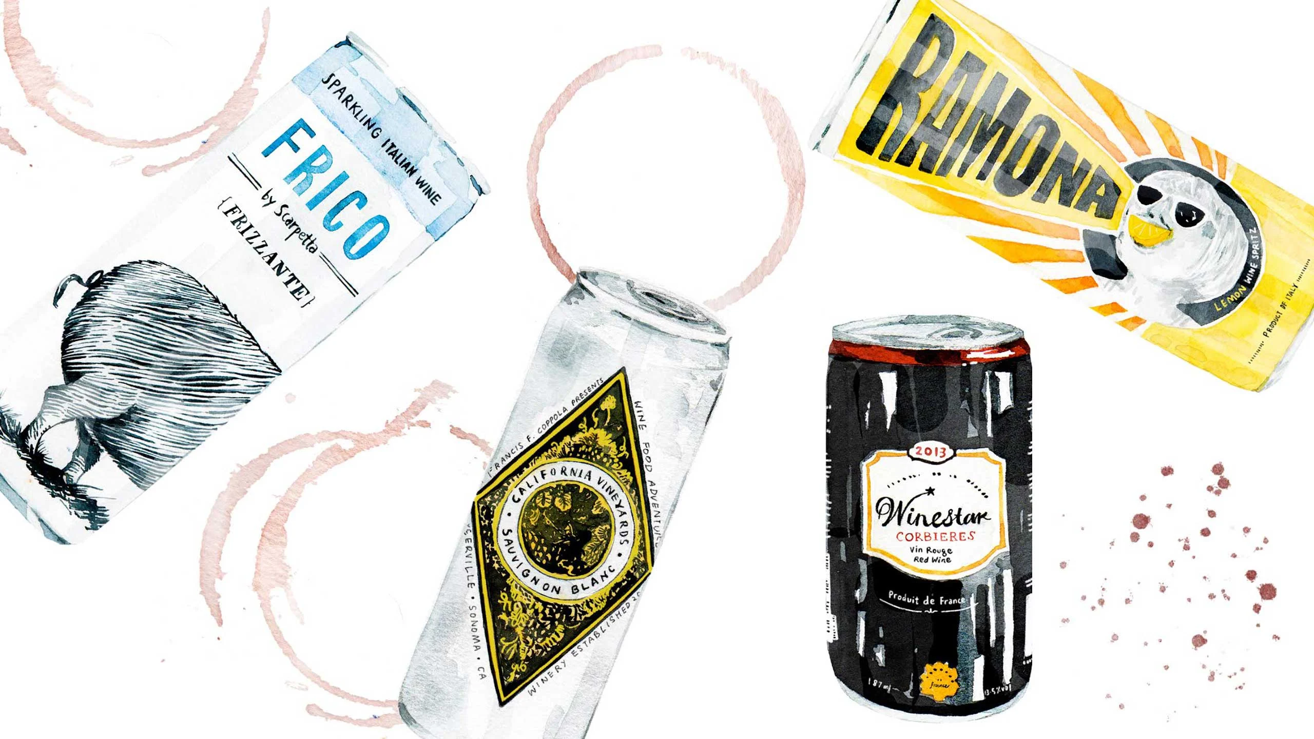 ¿De dónde viene la tendencia de los vinos en lata?
