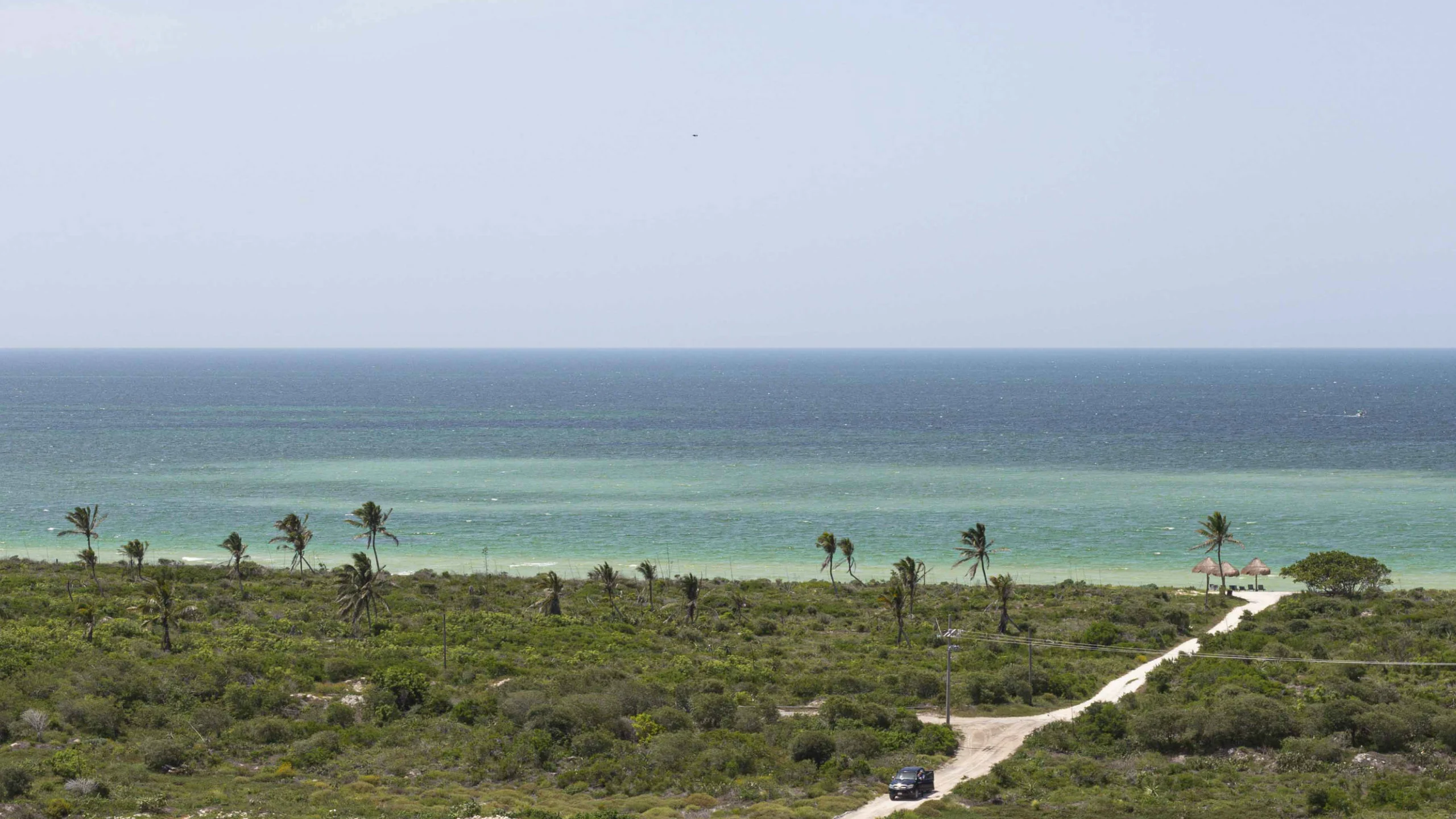 ¿A qué sabe el menú de Dinner in the Sky, a la orilla del mar en Yucatán?