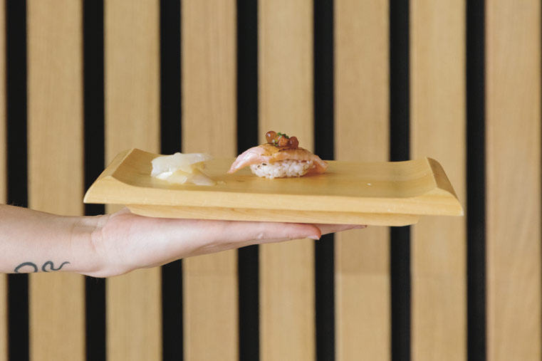 nigiri de salmón