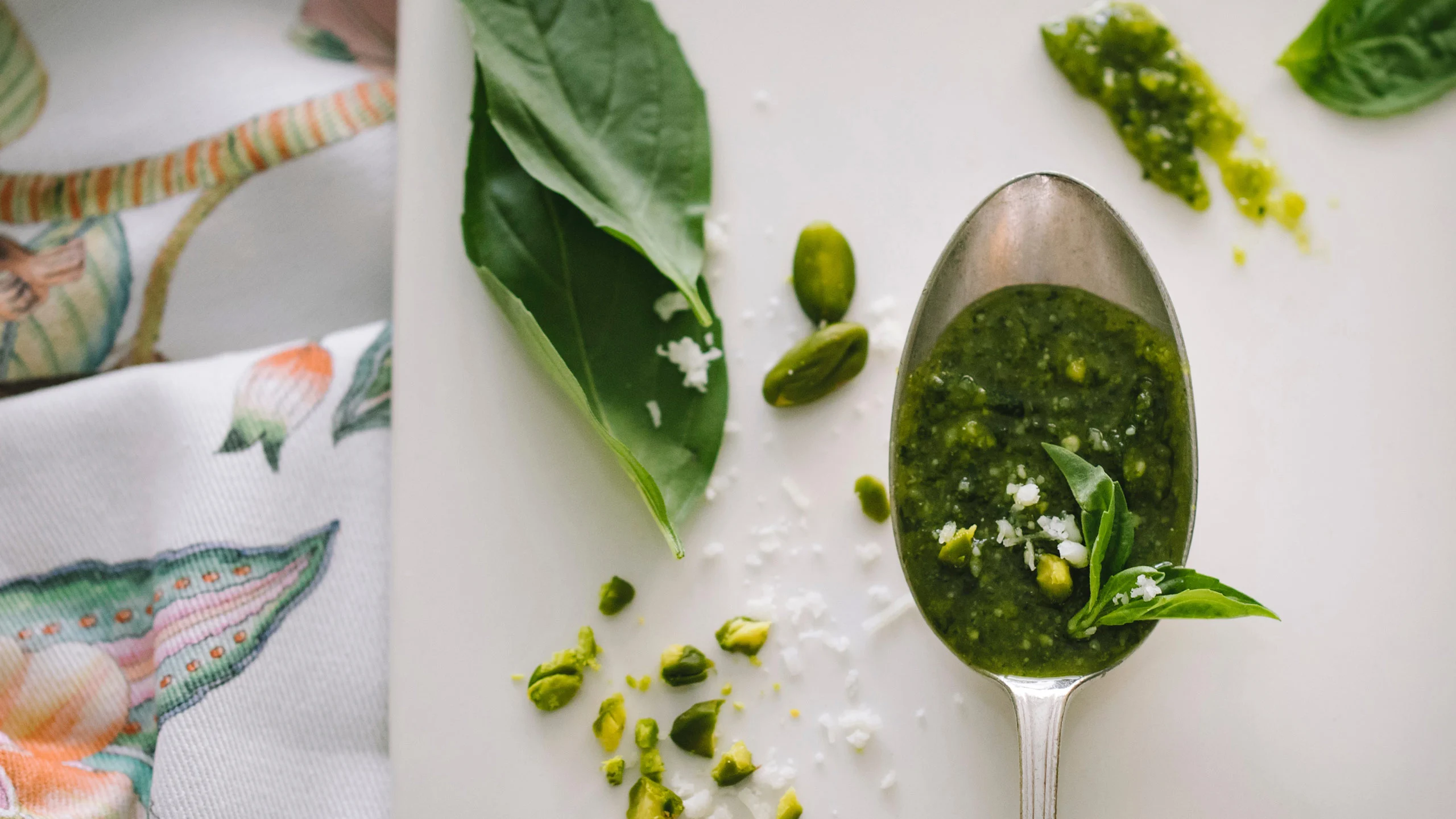 Siéntete libre de experimentar con el pesto Siéntete libre de experimentar con el pesto