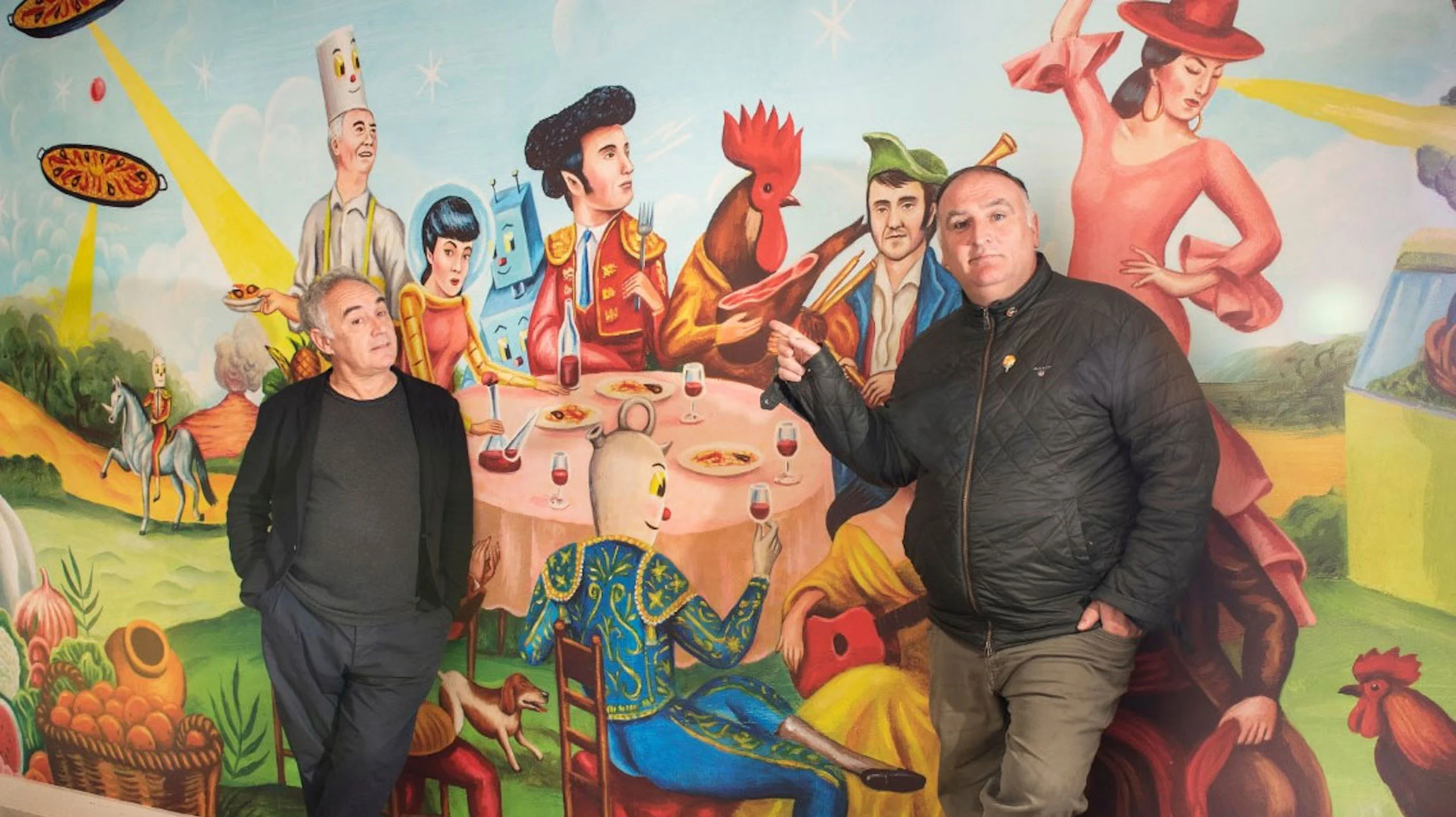 José Andrés y Ferran Adrià darán una plática sobre comida española