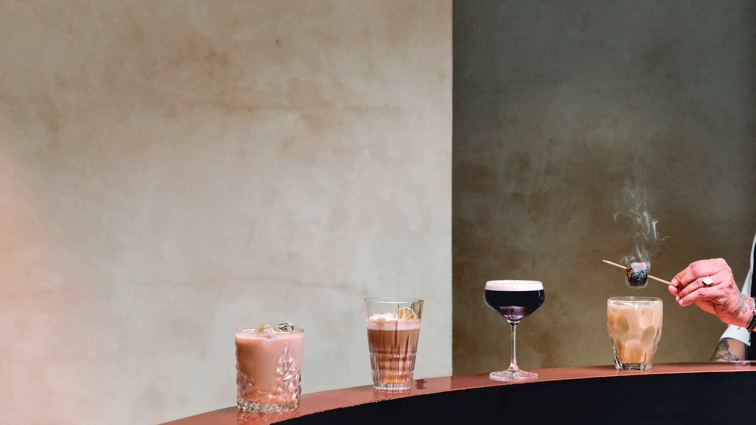 Guía para preparar tragos con café