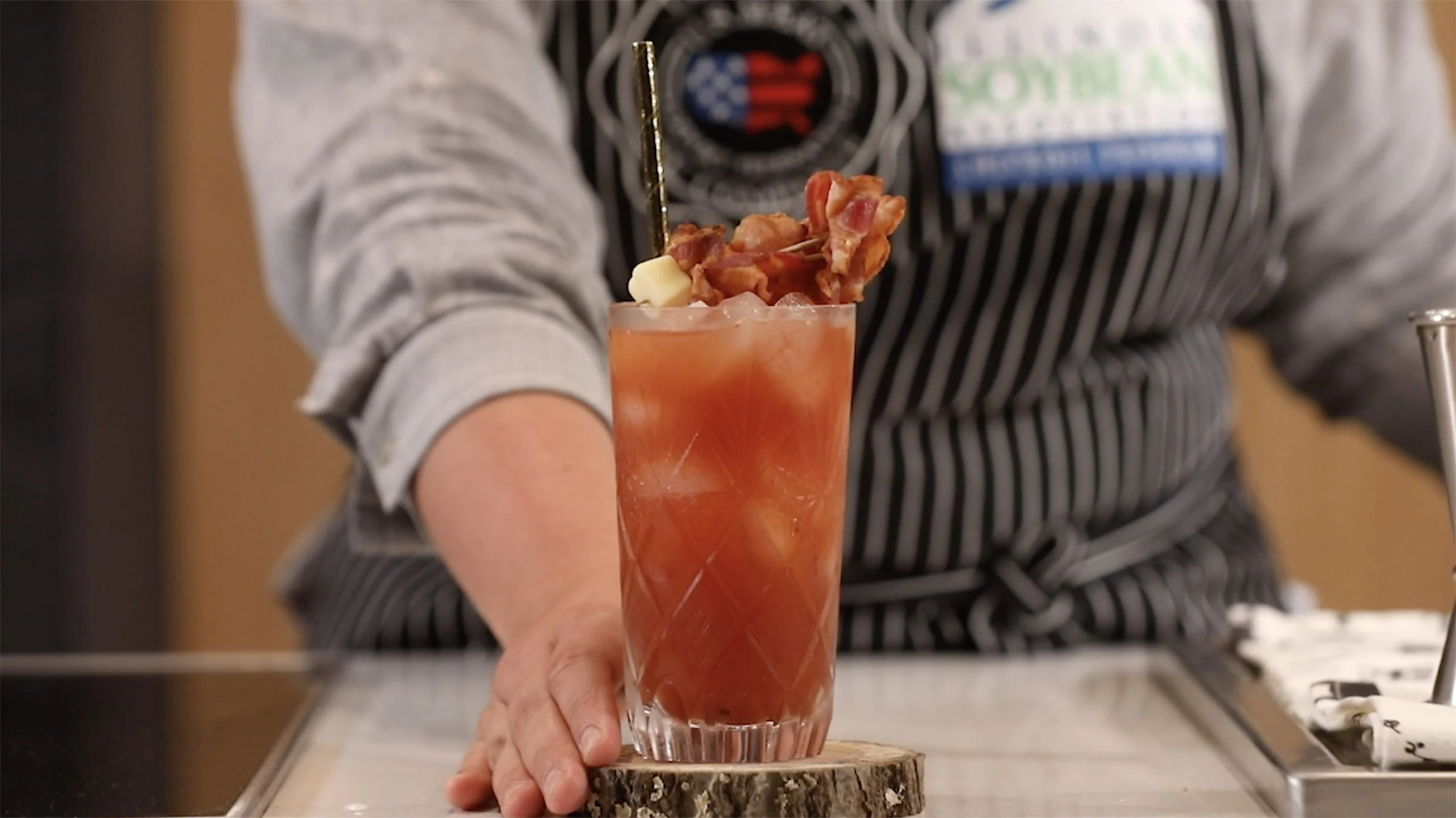 Receta: Bloody Mary con técnica fat wash