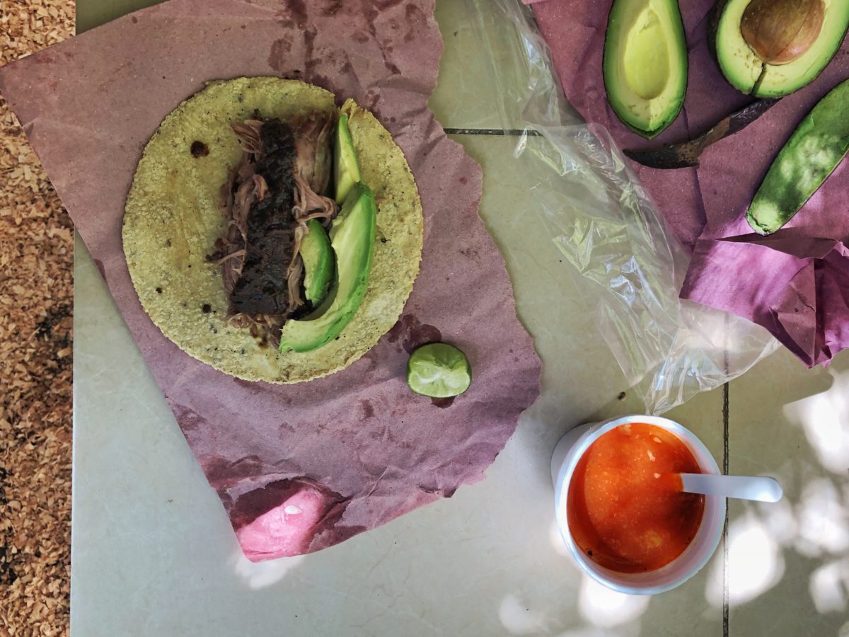 Taco de barbacoa