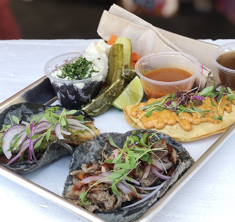 tacos en Los Ángeles
