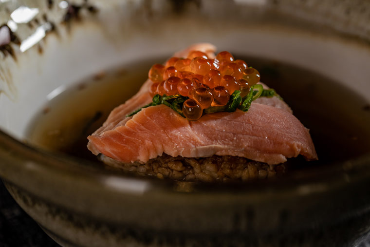 nigiri de salmon