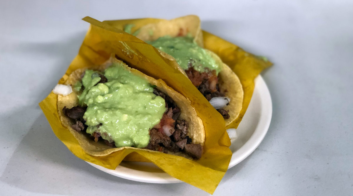 Taco de asada