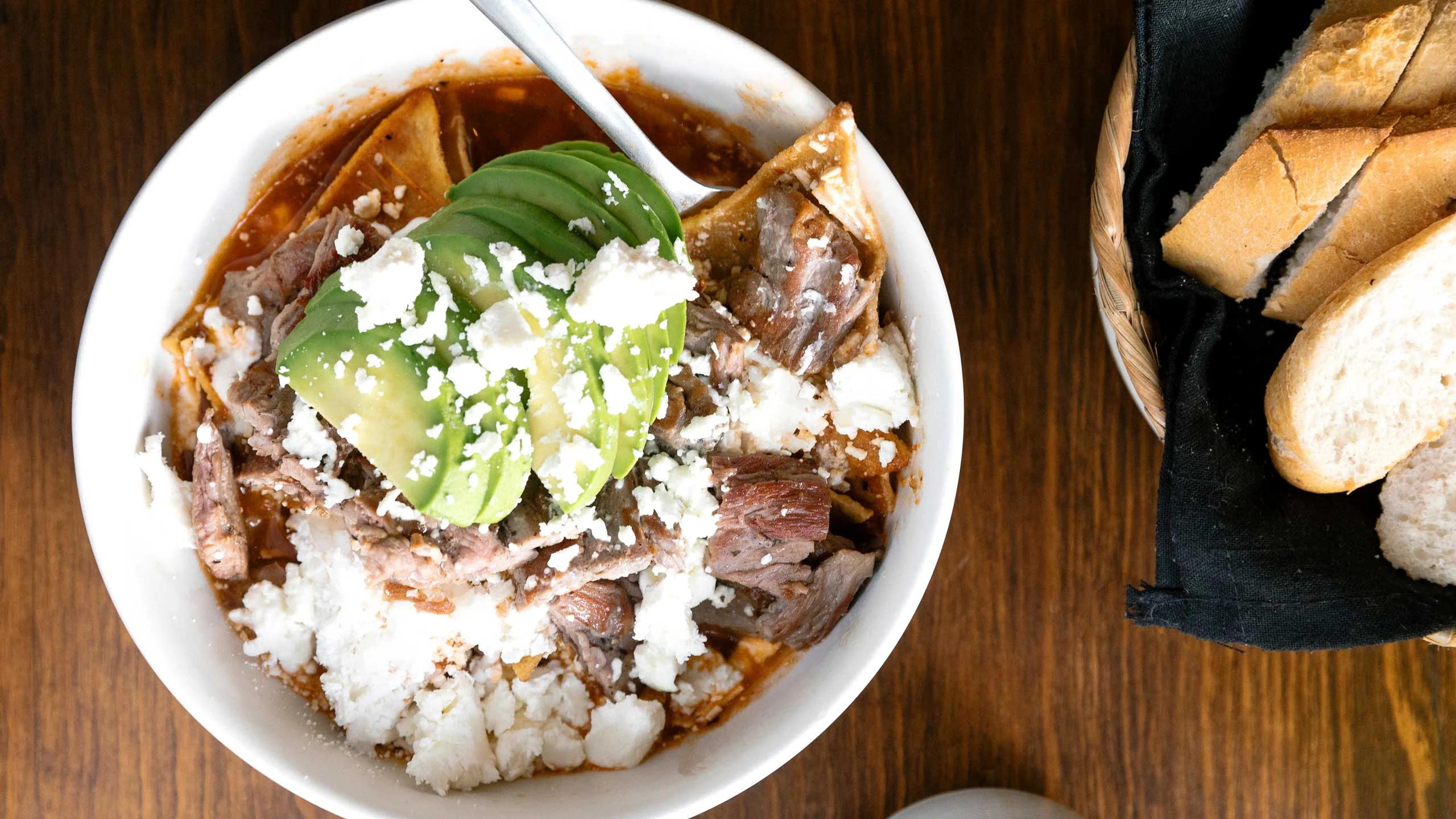 Opciones de salsas para chilaquiles