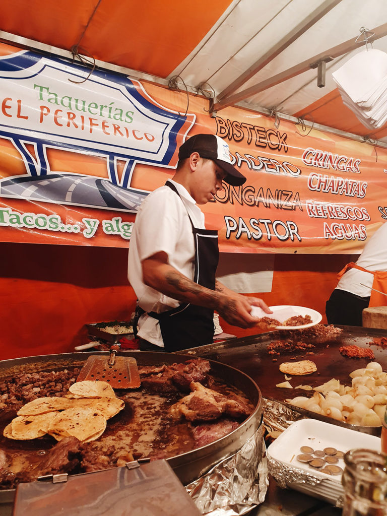 taquero, taquero en taquería