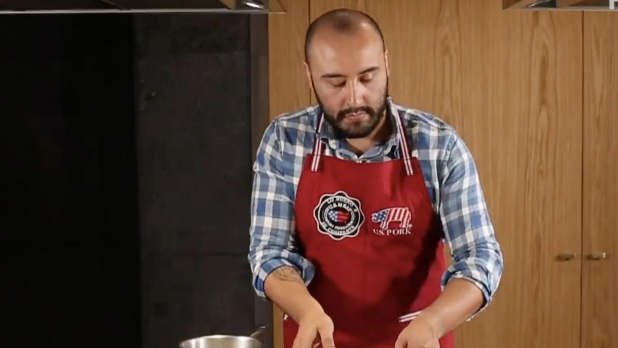 Receta: tapa de hongos con helado de pepperoni