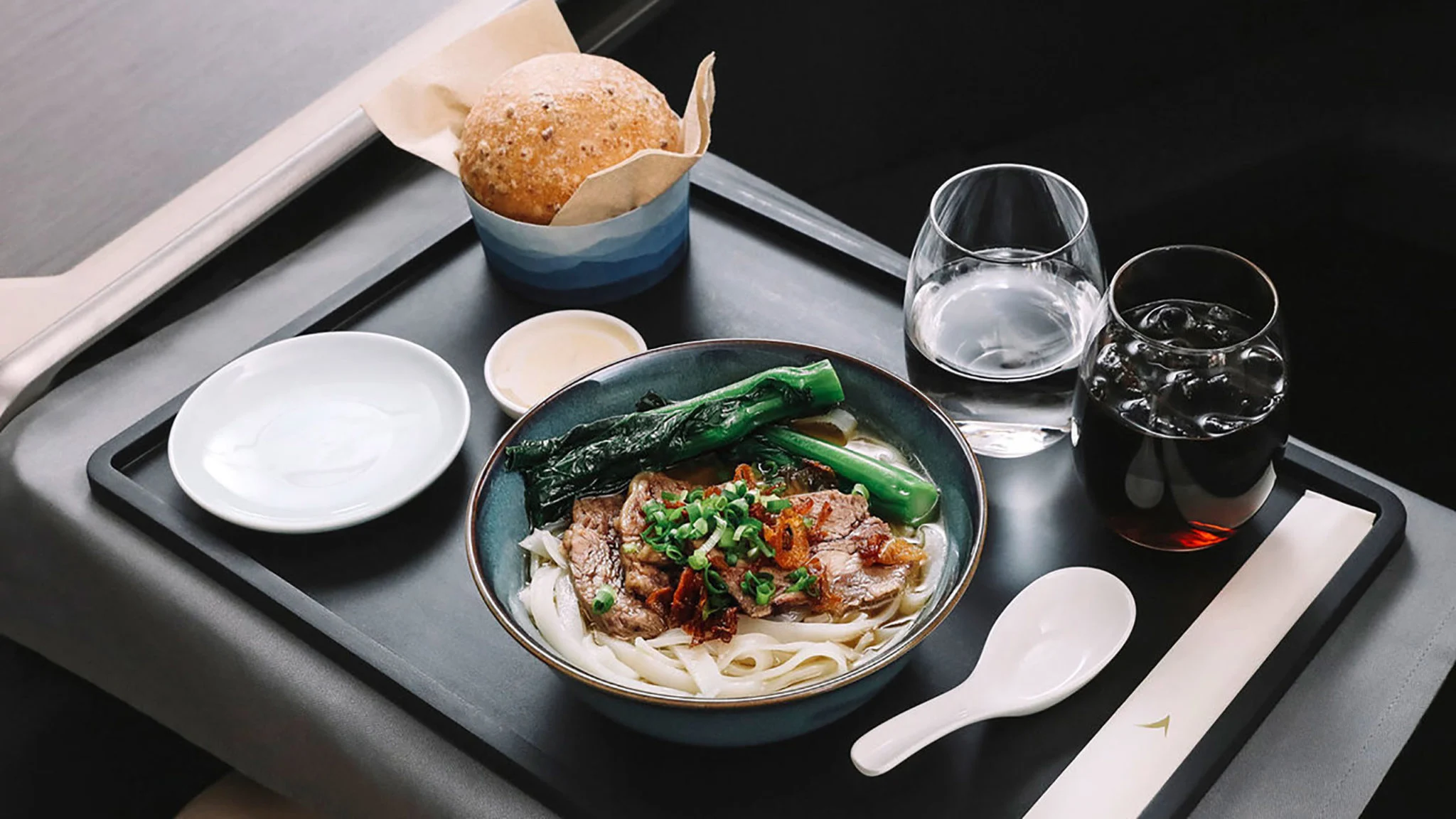 Este año, la comida de avión mejoró considerablemente