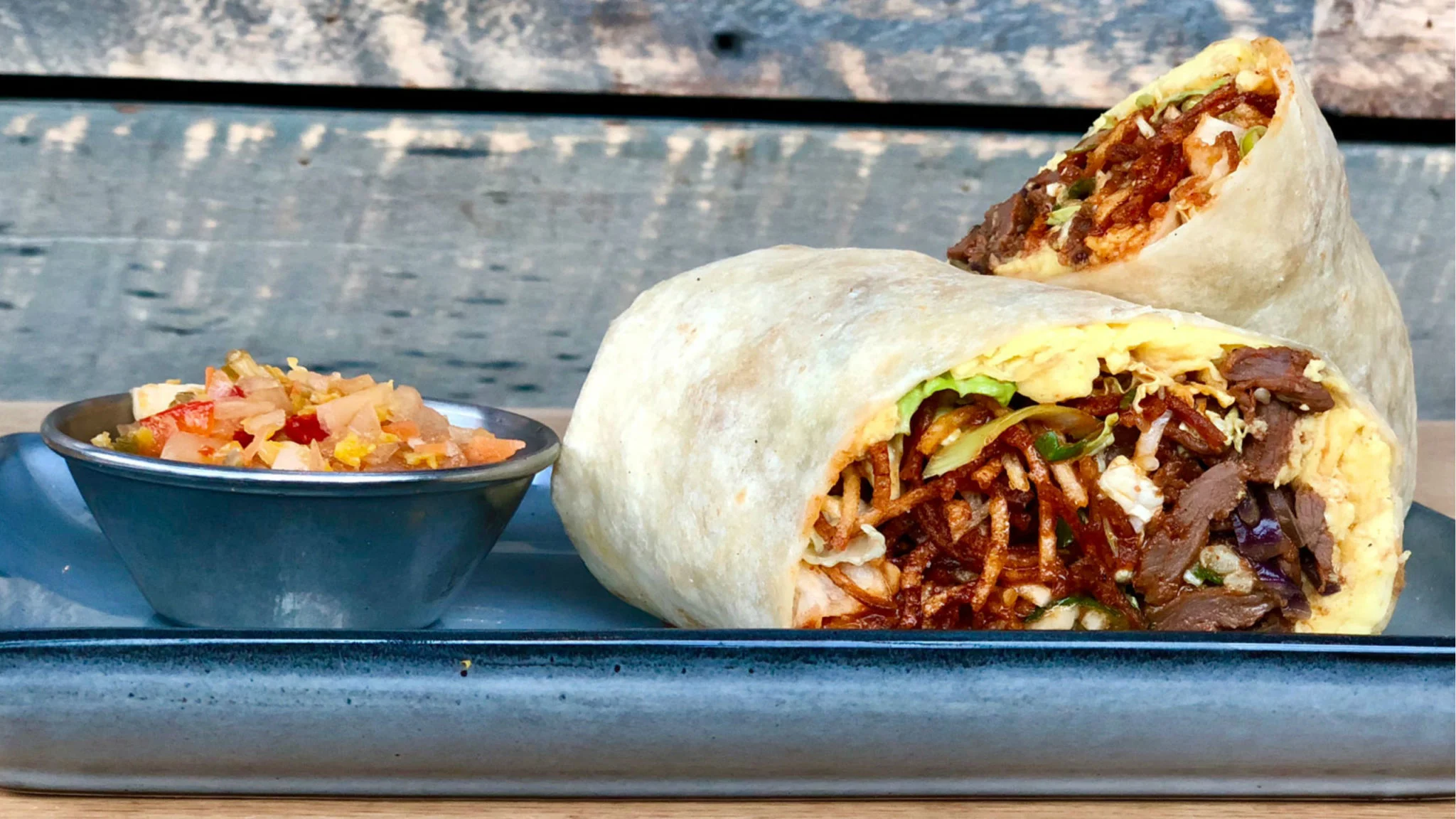 Alguien quiere patentar el término “breakfast burrito”