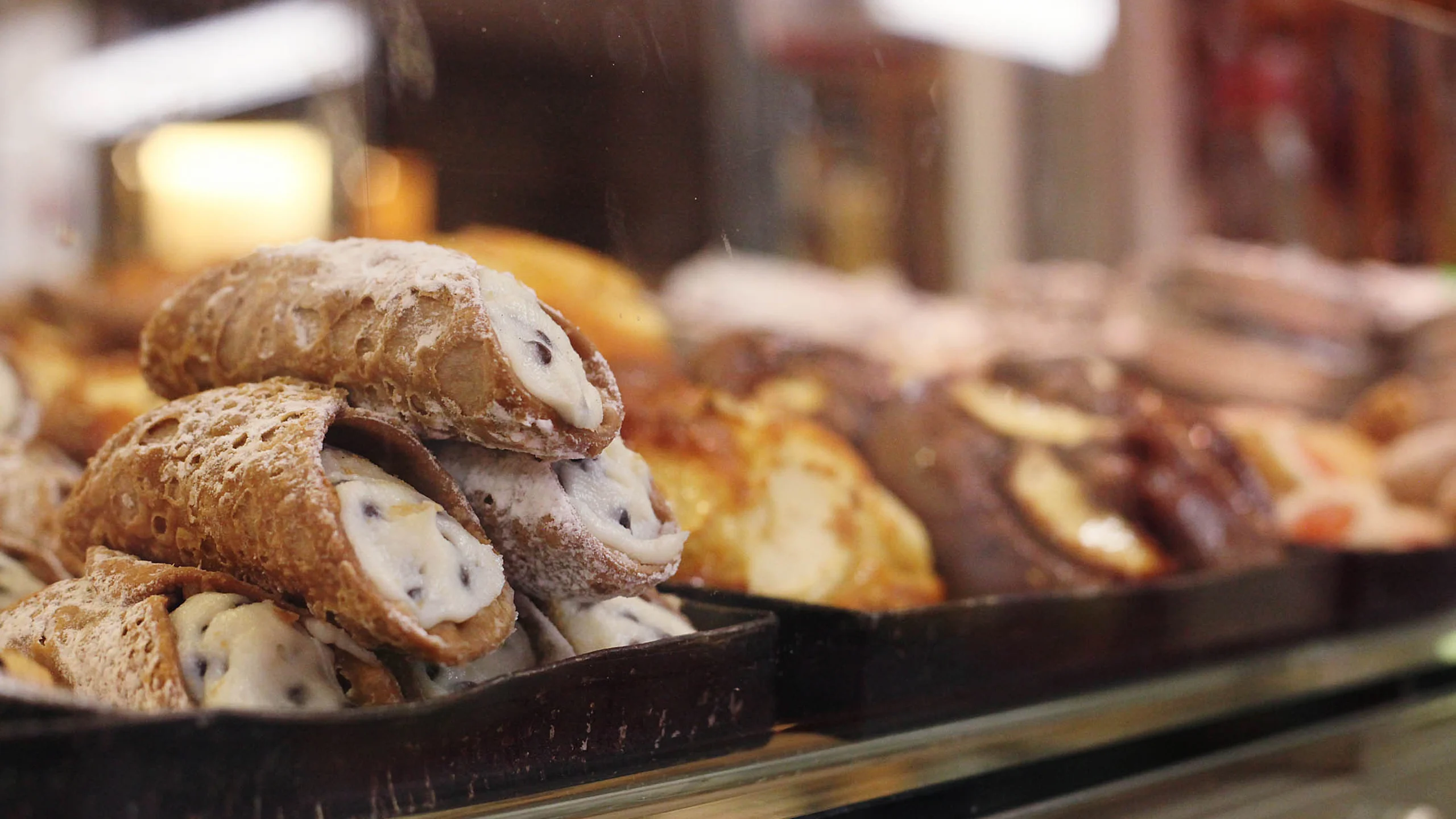Los cannoli están en todos lados