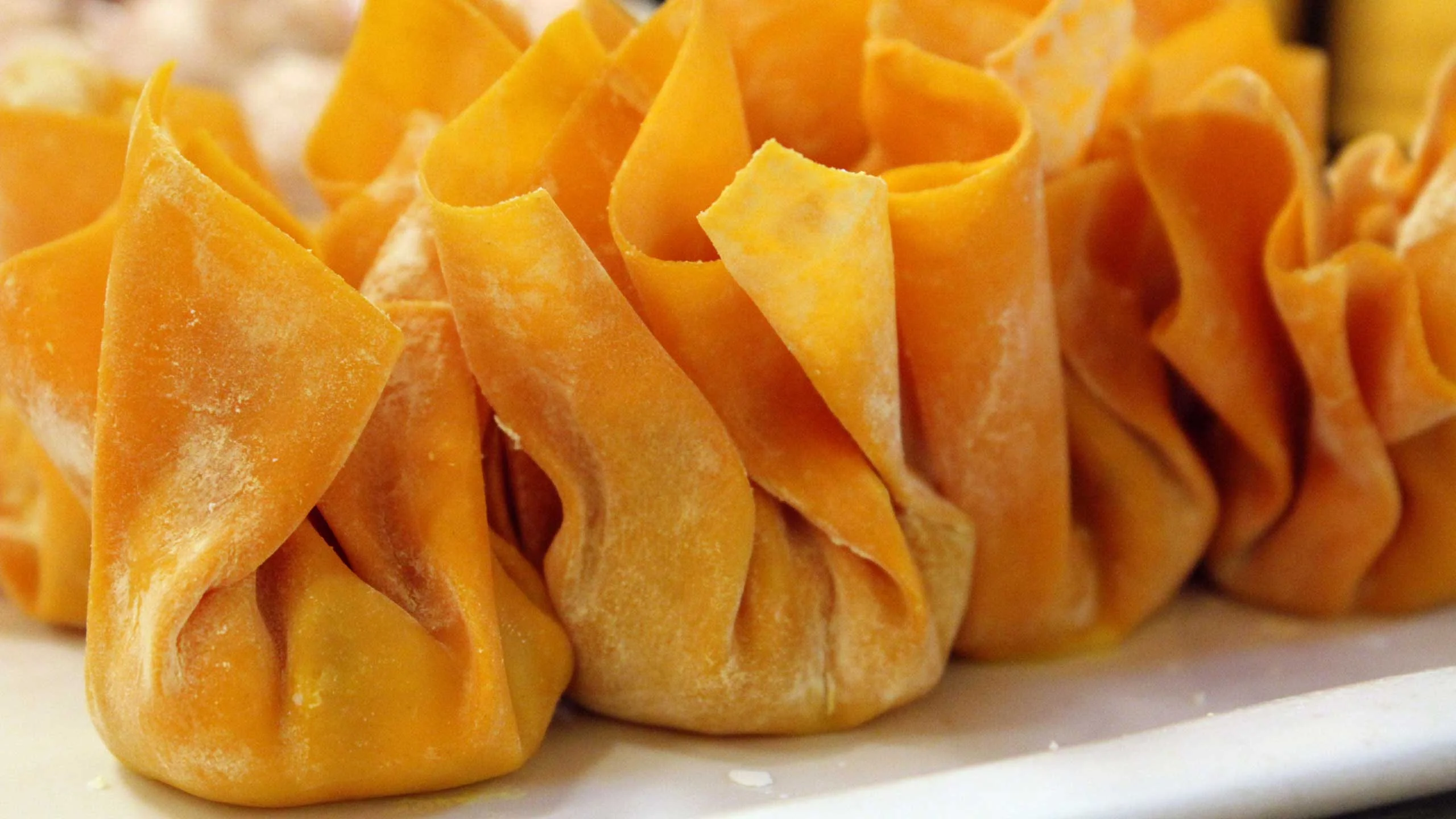 Prepara wontons versión casera