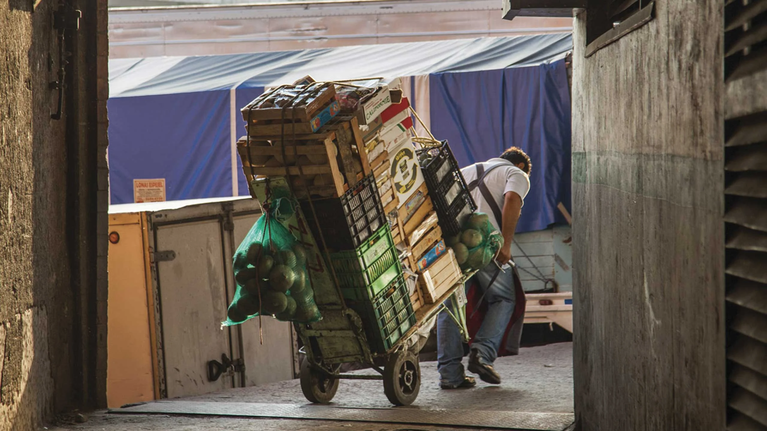 La Central de Abasto no tiene ventas en línea