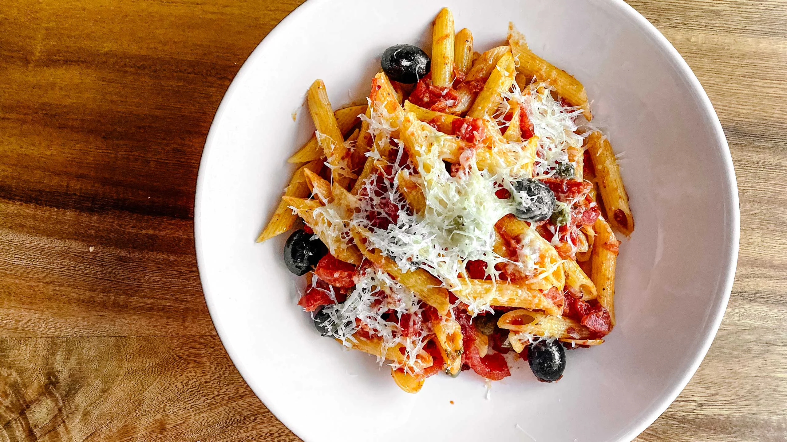 Club Table: Penne alla Puttanesca